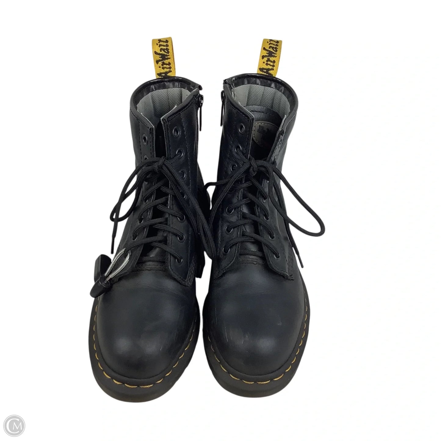 Boots Ankle Flats By Dr Martens In Black, Size: 8
