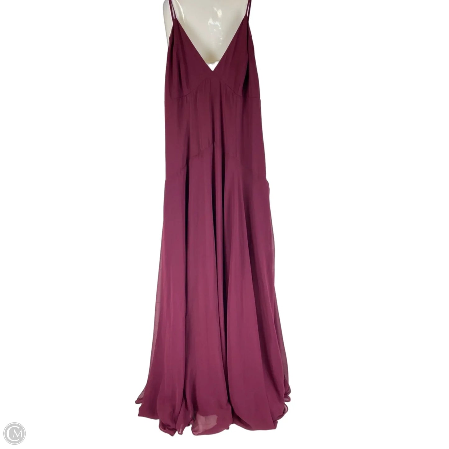 Dress Party Long By Lulus In Purple, Size: M