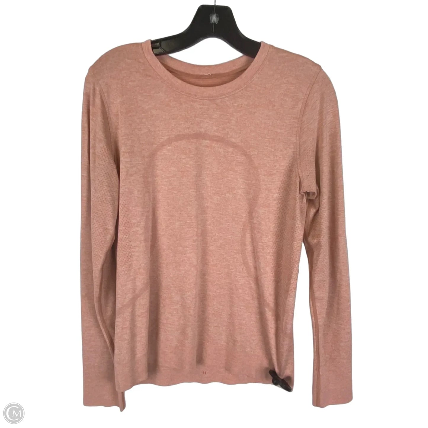 Athletic Top Long Sleeve Crewneck By Lululemon In Peach