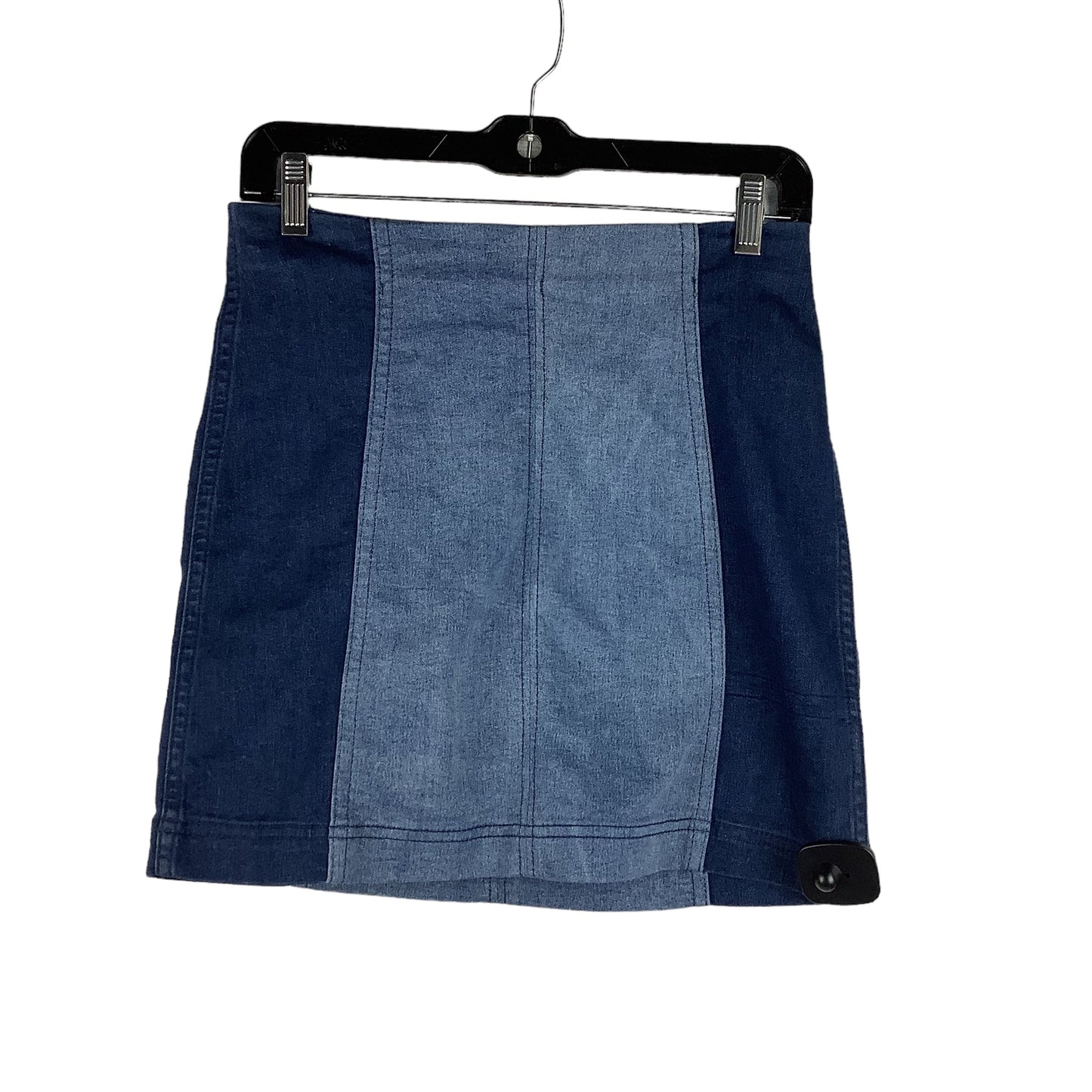 Blue Denim Skirt Mini & Short Free People, Size 6
