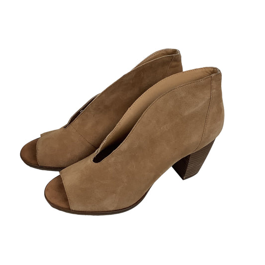 Shoes Heels Block By Lucky Brand In Tan, Size: 9.5