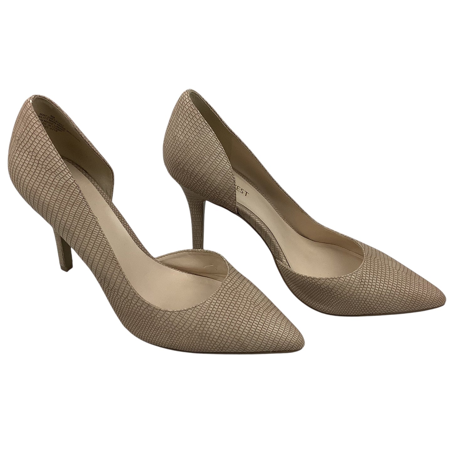 Shoes Heels Stiletto By Nine West In Tan, Size: 9