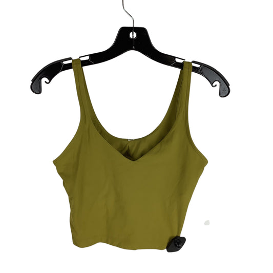 Athletic Tank Top By Lululemon In Green, Size: 6