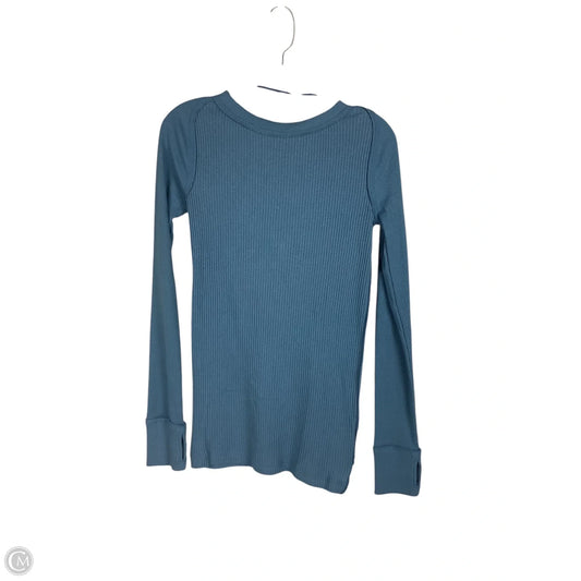 Top Long Sleeve By We The Free In Blue, Size: Xs