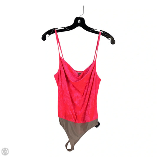 Bodysuit By Amanda Uprichard In Pink, Size: S