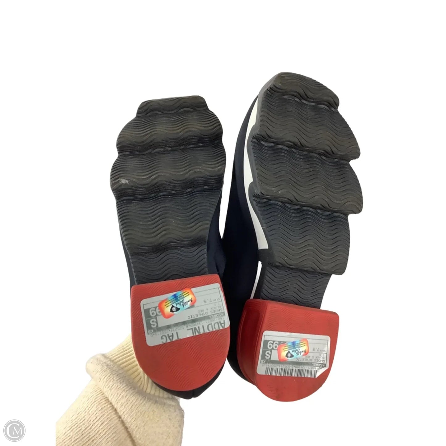 Shoes Athletic By Sorel In Black & Red, Size: 7.5