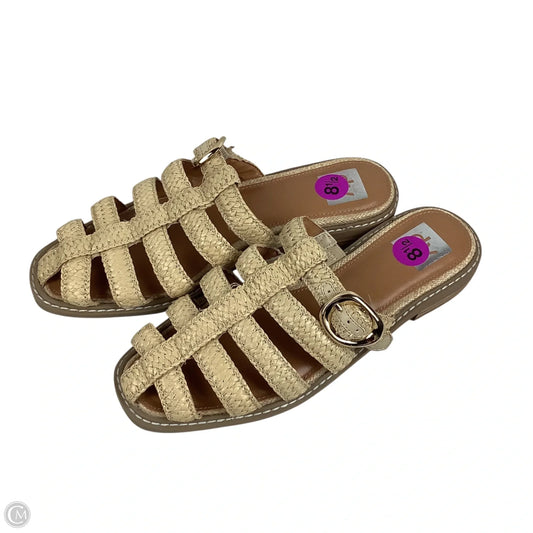 Sandals Flats By Dolce Vita In Taupe, Size: 8.5