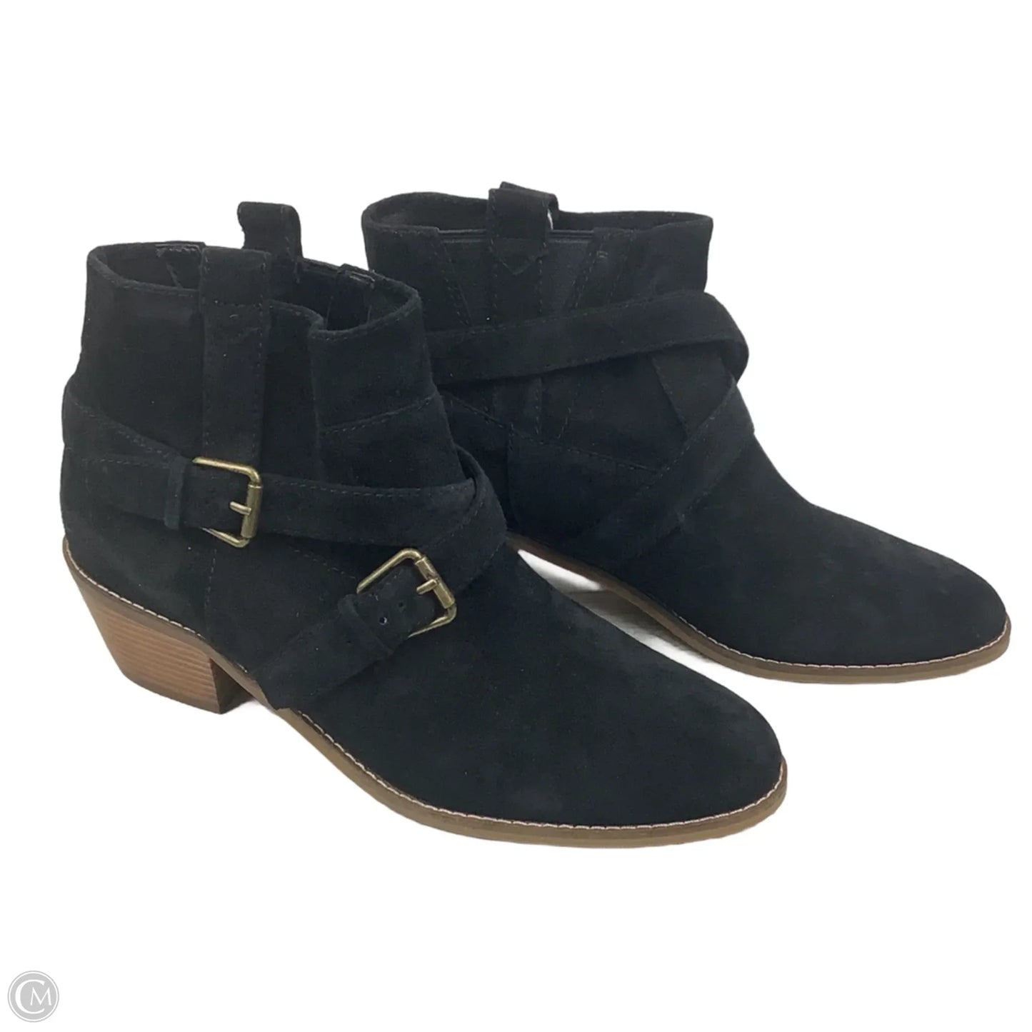 Boots Ankle Heels By Cole-haan In Black, Size: 8