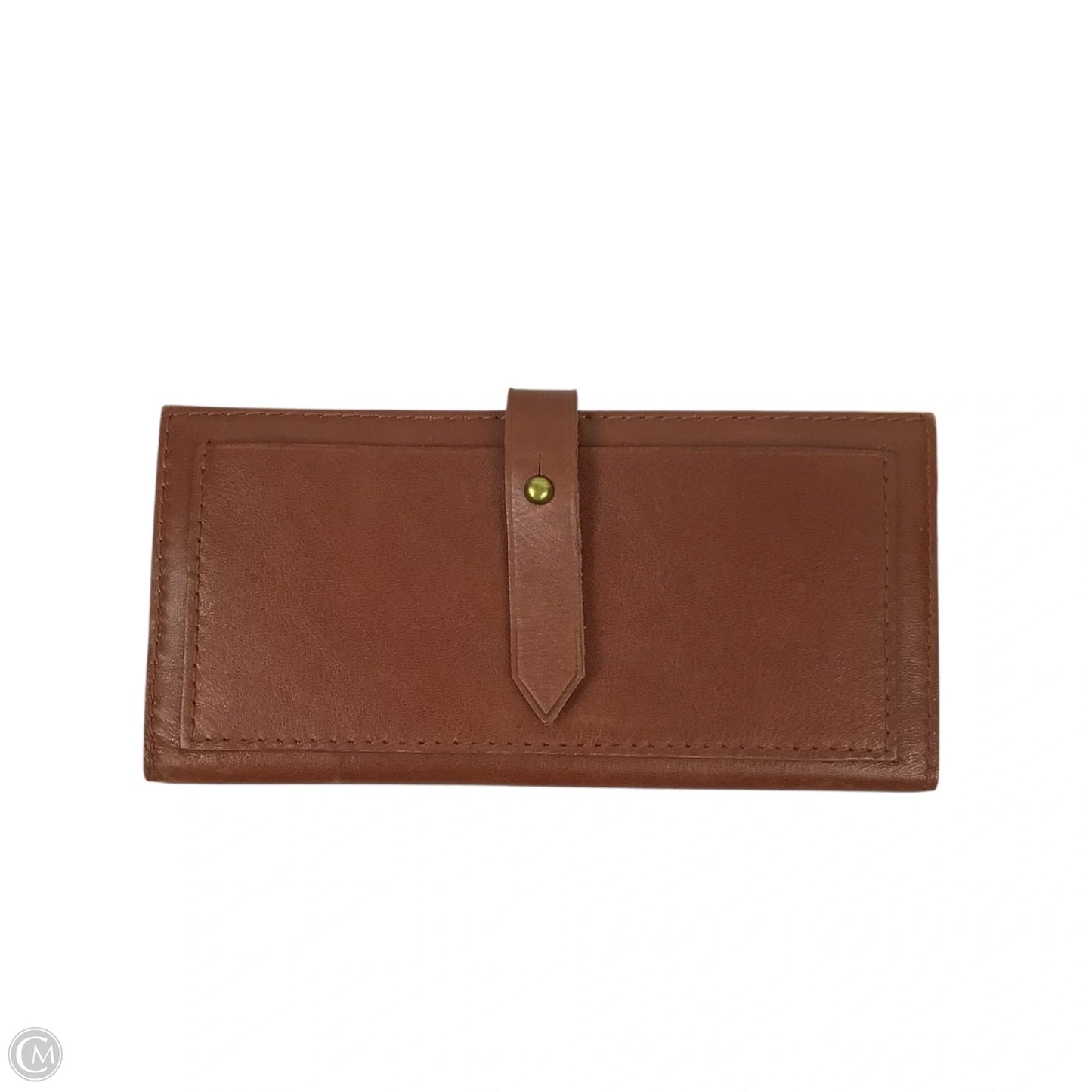Wallet Leather By Madewell, Size: Medium