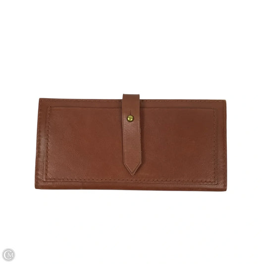 Wallet Leather By Madewell, Size: Medium