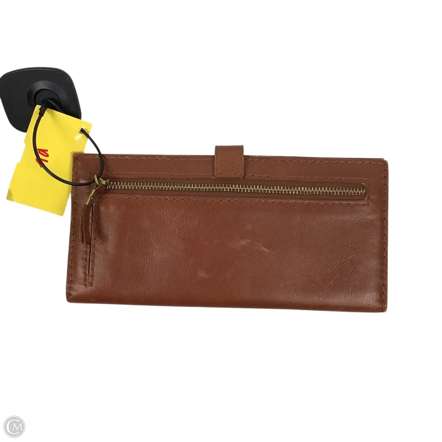Wallet Leather By Madewell, Size: Medium