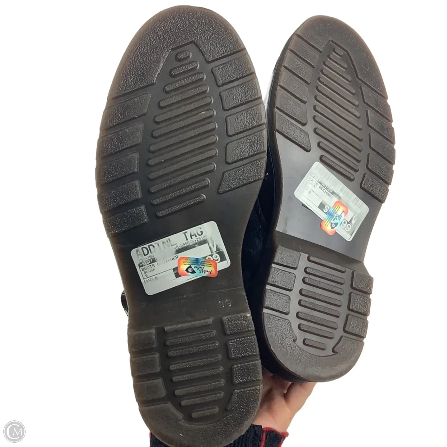 Boots Designer By Kurt Geiger In Black, Size: 9/39