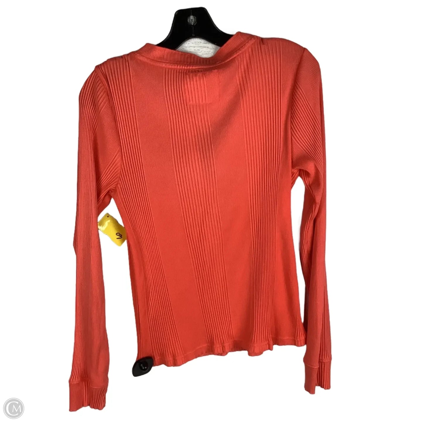 Top Long Sleeve By Aerie In Orange, Size: L