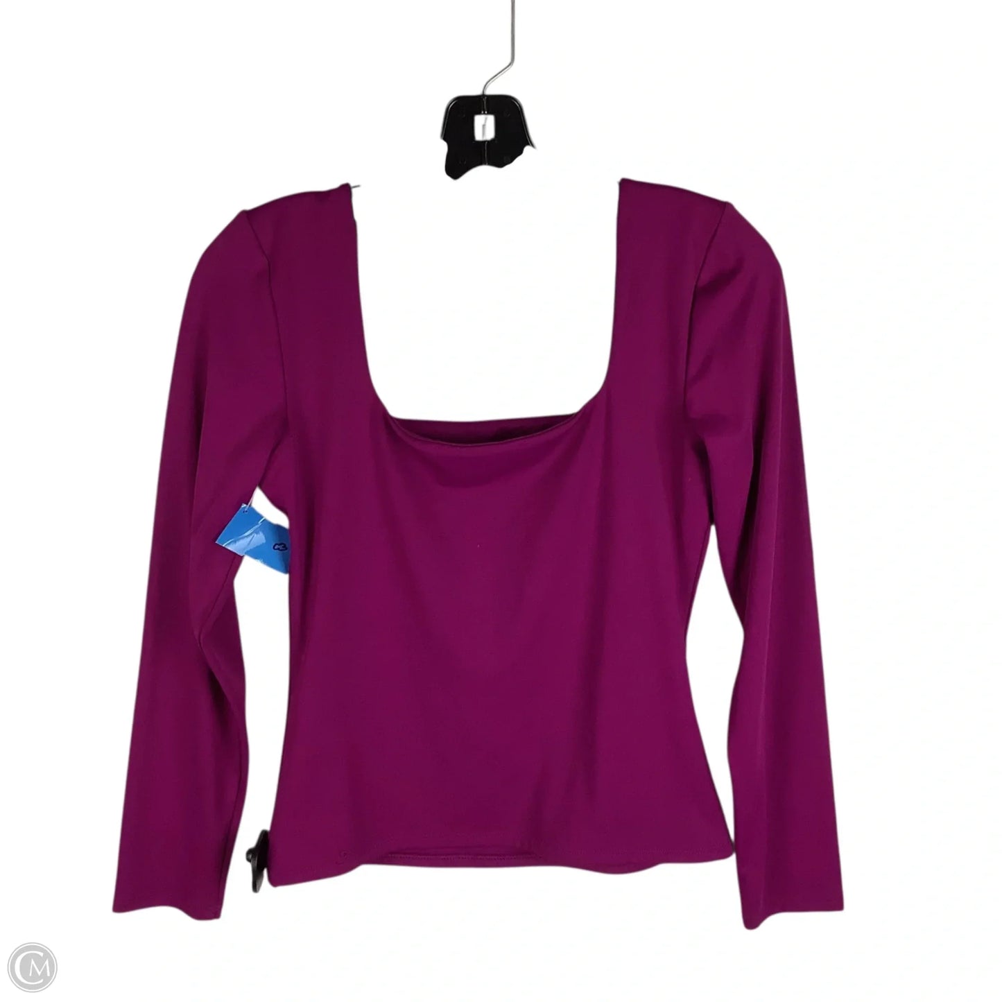 Top Long Sleeve By Express In Purple, Size: M