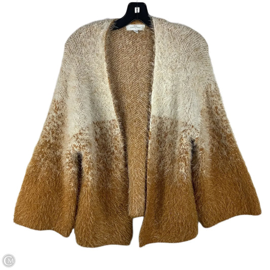 Sweater Cardigan By New Directions In Yellow, Size: L