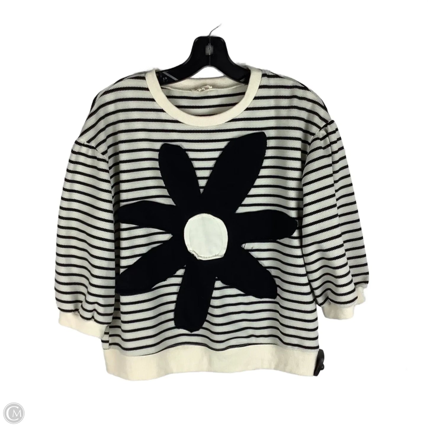 Top Long Sleeve By Jodifl In Striped Pattern, Size: S