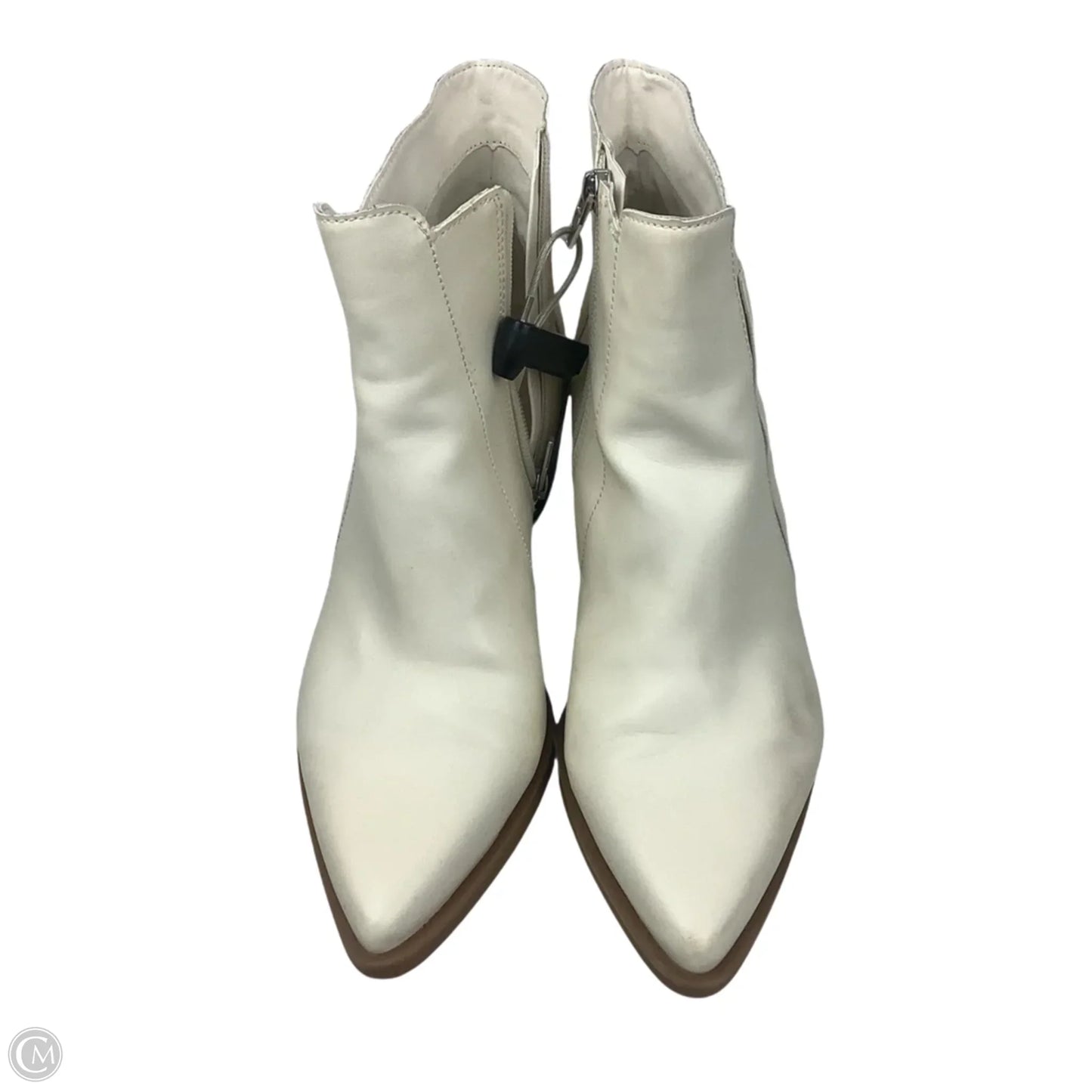 Boots Ankle Heels By Dolce Vita In Cream, Size: 10