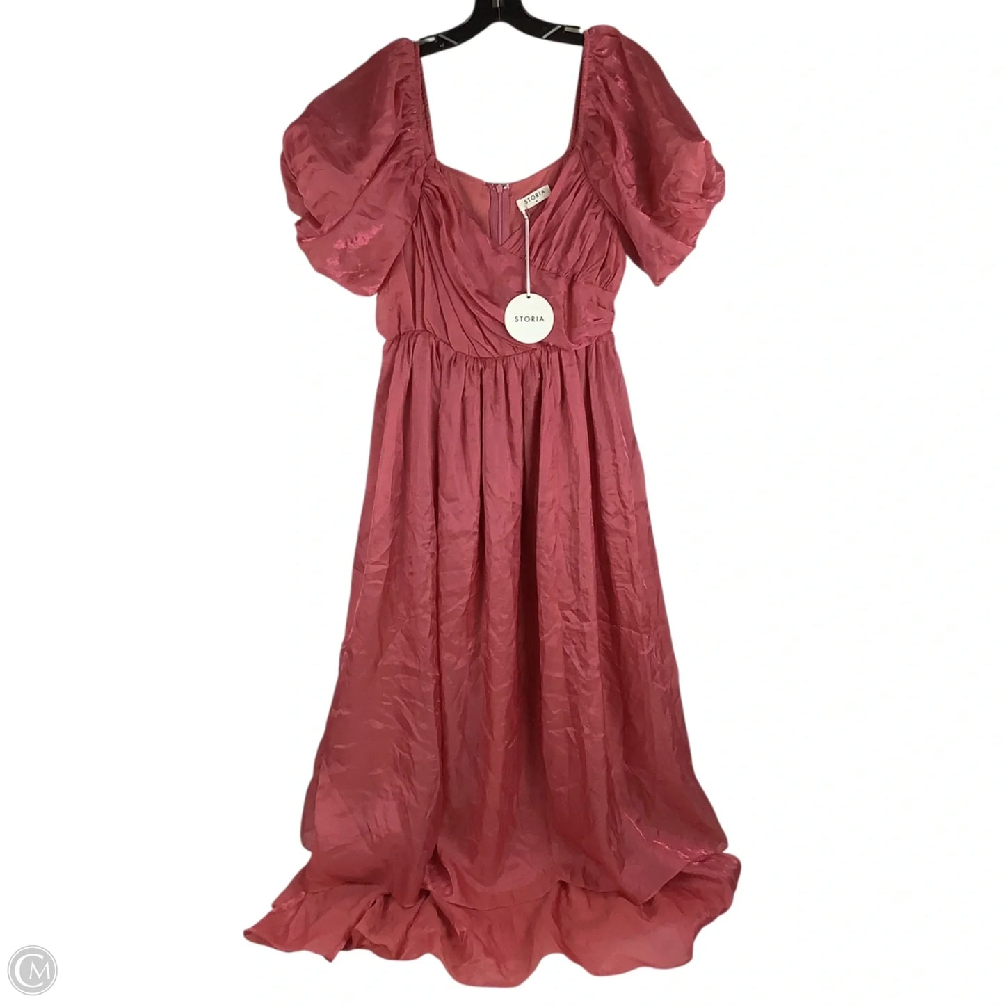 Dress Party Long By Storia In Pink, Size: M