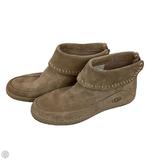 Boots Designer By Ugg In Taupe, Size: 9