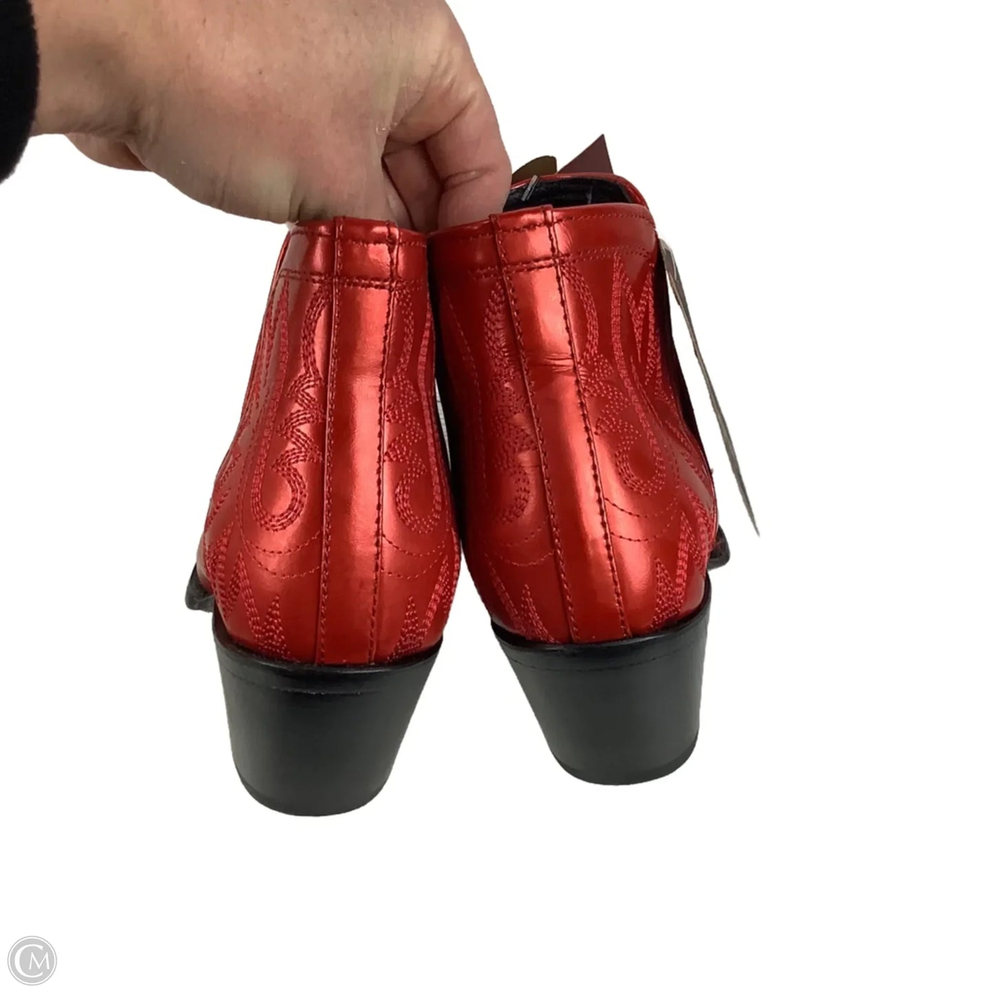 Boots Western By Ariat In Red, Size: 9.5