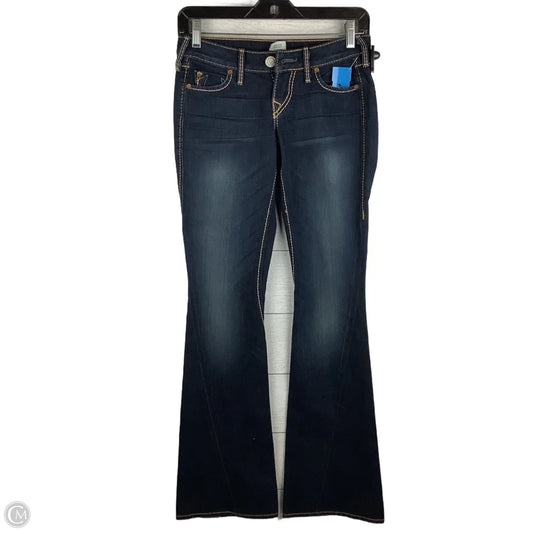 Jeans Boot Cut By True Religion In Blue Denim, Size: 2