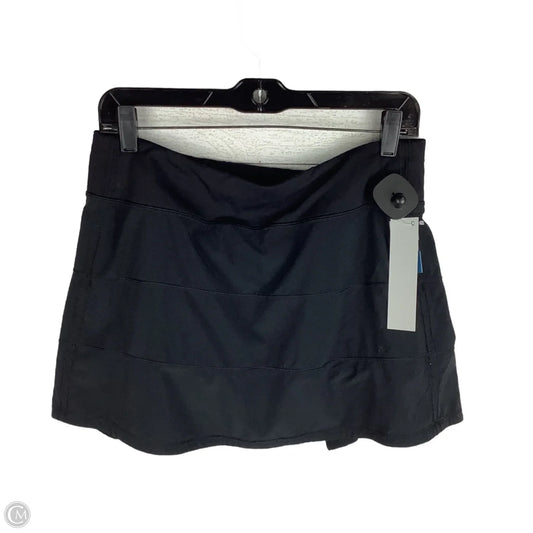 Athletic Skort By Lululemon In Black, Size: 8
