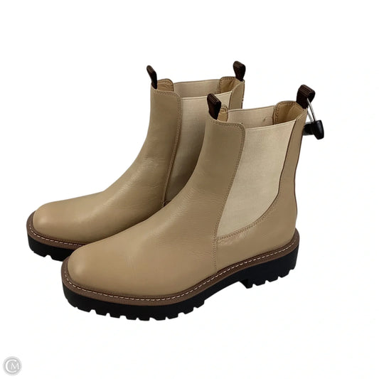 Boots Ankle Heels By Sam Edelman In Tan, Size: 12