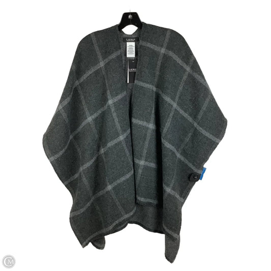 Shawl By Lauren By Ralph Lauren In Grey, Size: Osfm