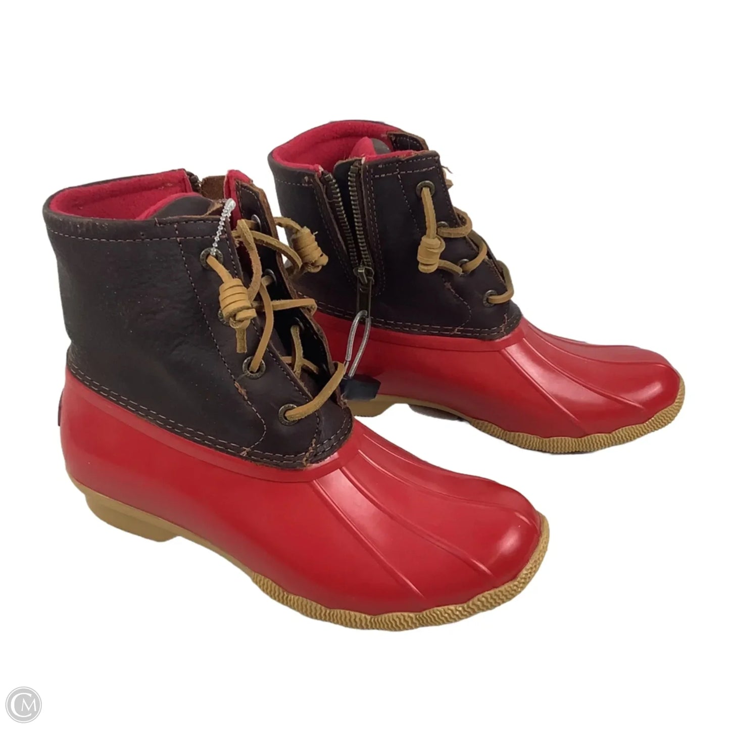 Boots Rain By Sperry In Red, Size: 6.5