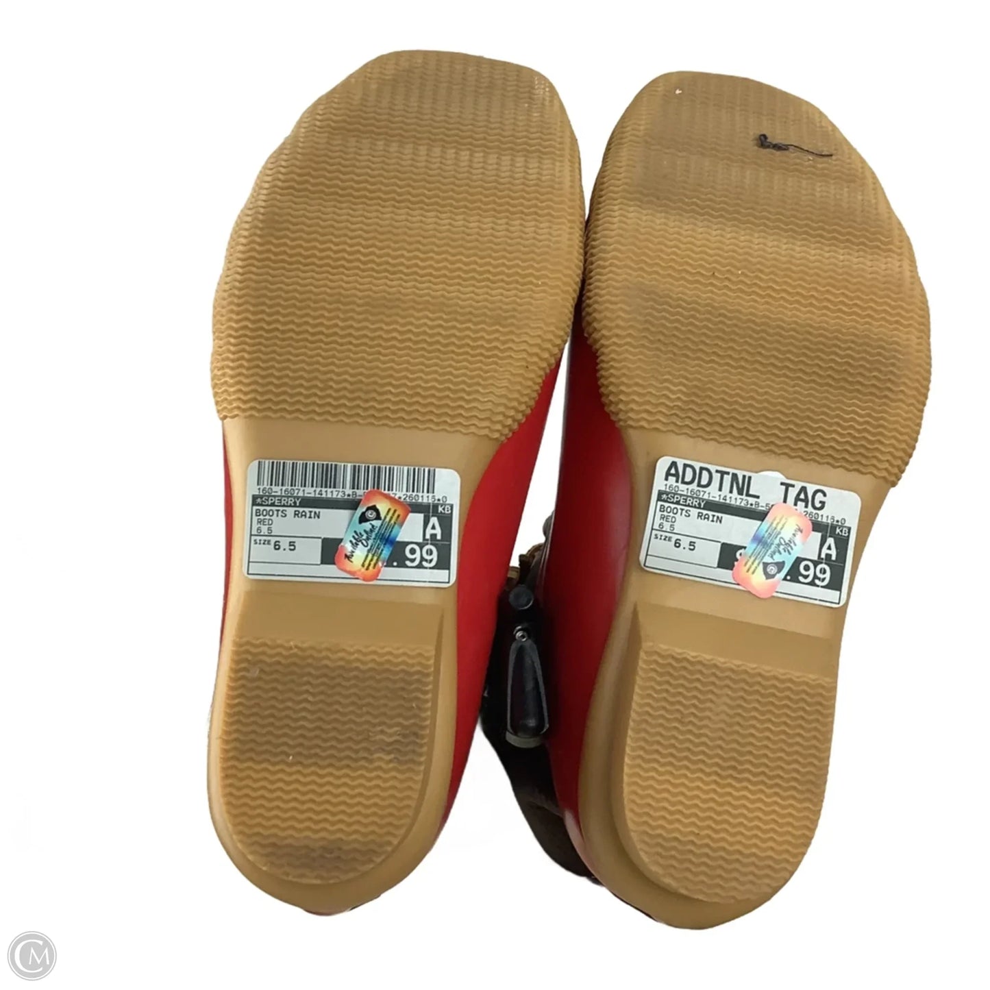 Boots Rain By Sperry In Red, Size: 6.5