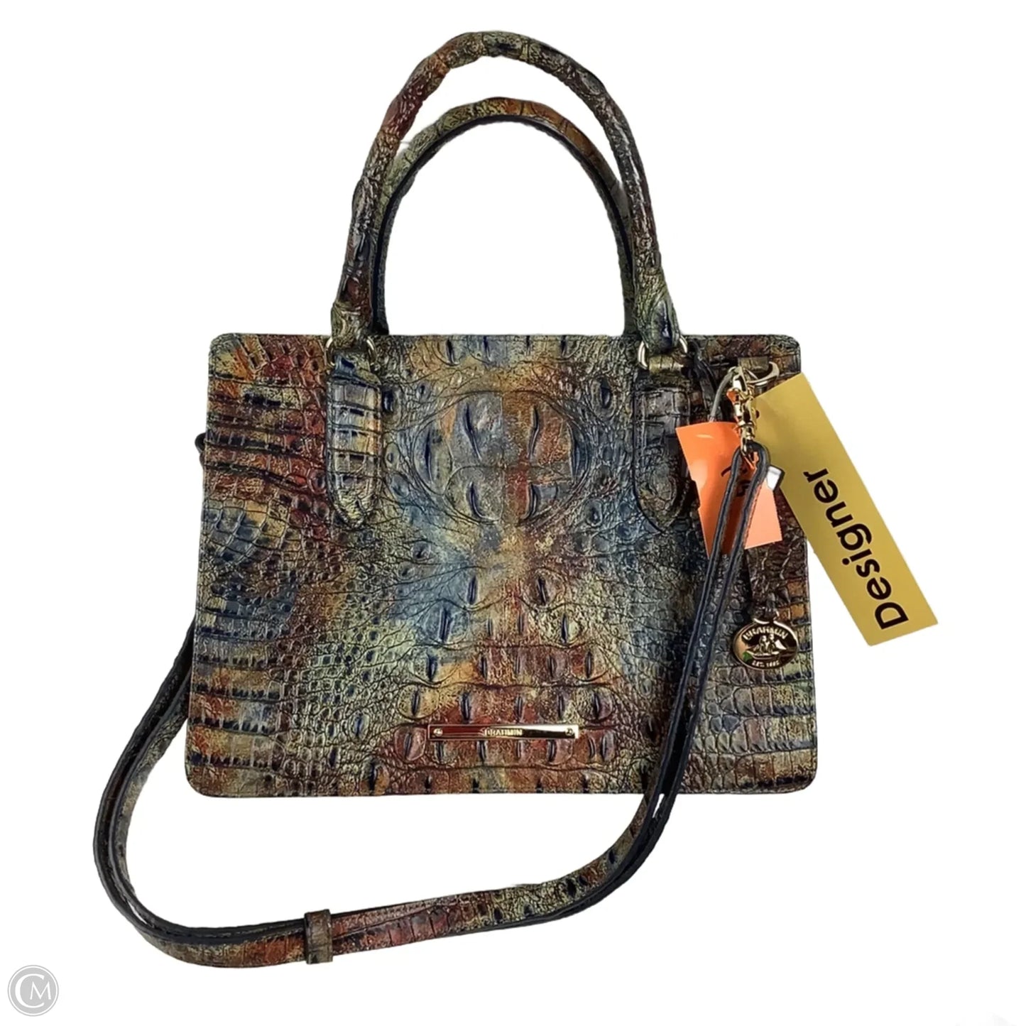 Crossbody Designer By Brahmin, Size: Medium