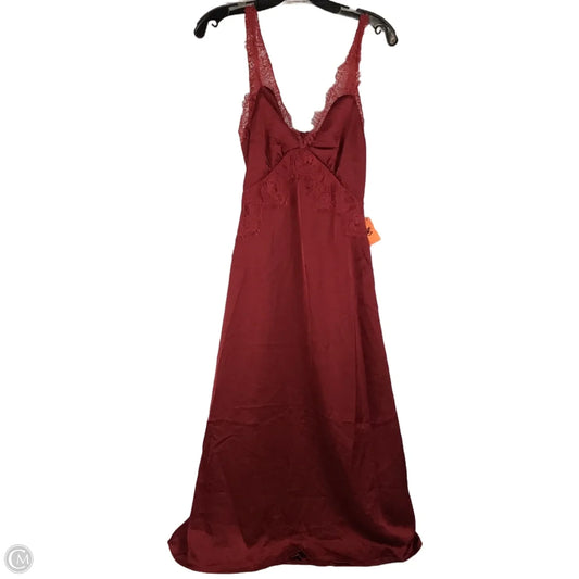 Dress Party Long By Lulus In Red, Size: S
