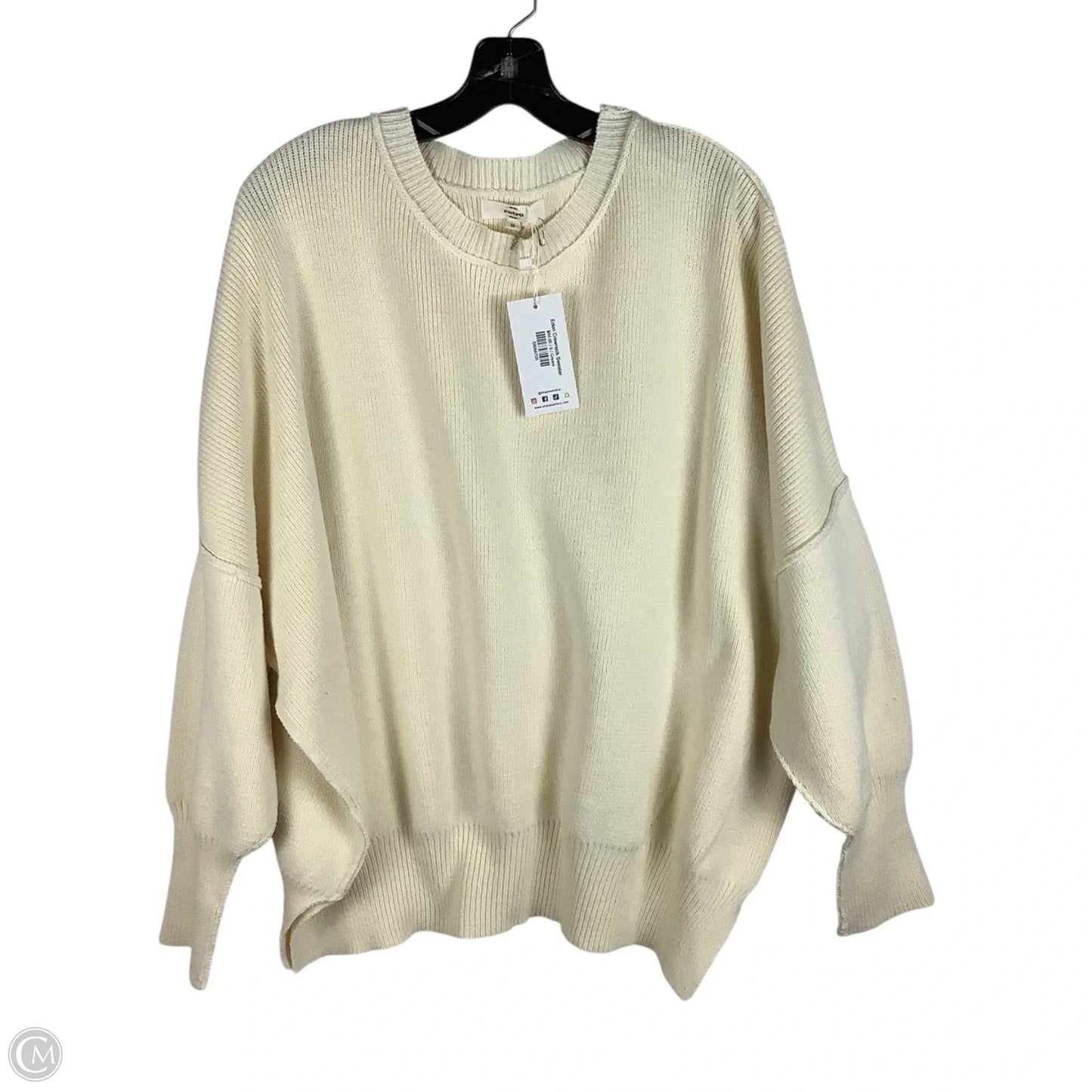 Sweater By Entro In Cream, Size: S (oversized)