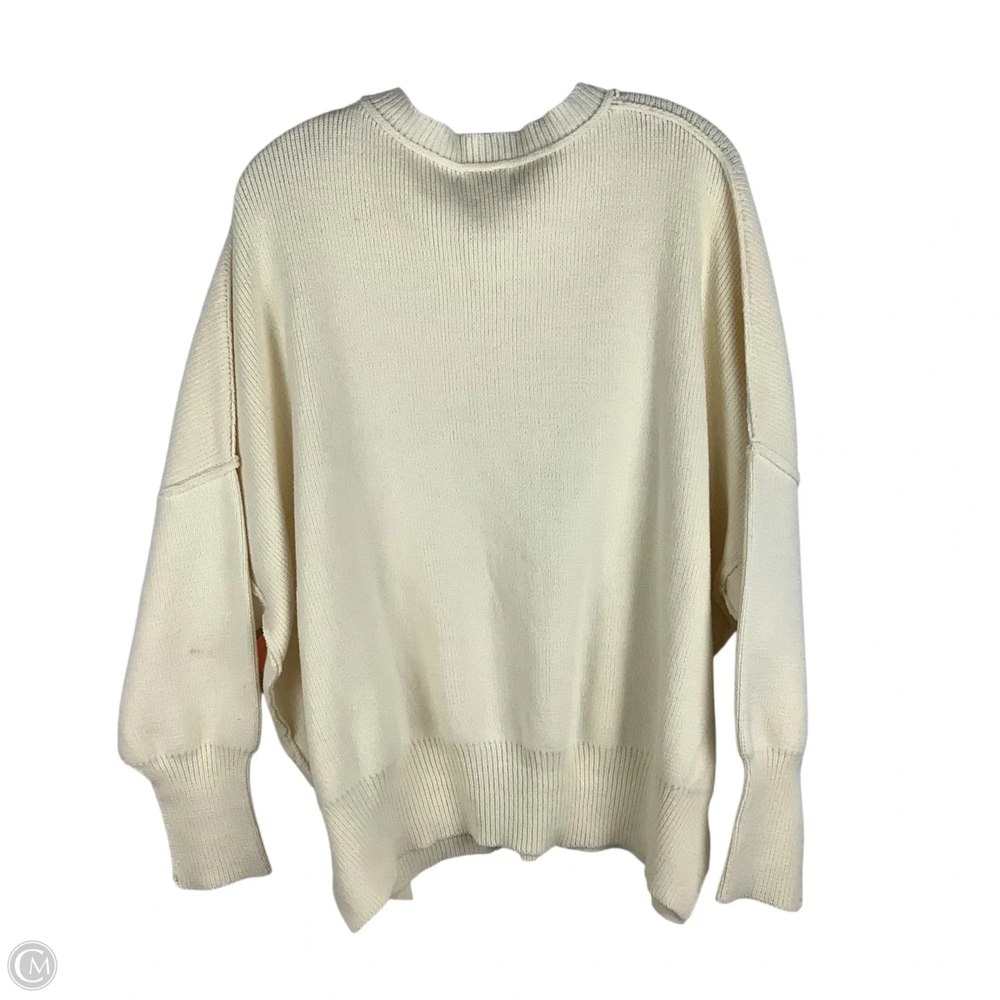 Sweater By Entro In Cream, Size: S (oversized)