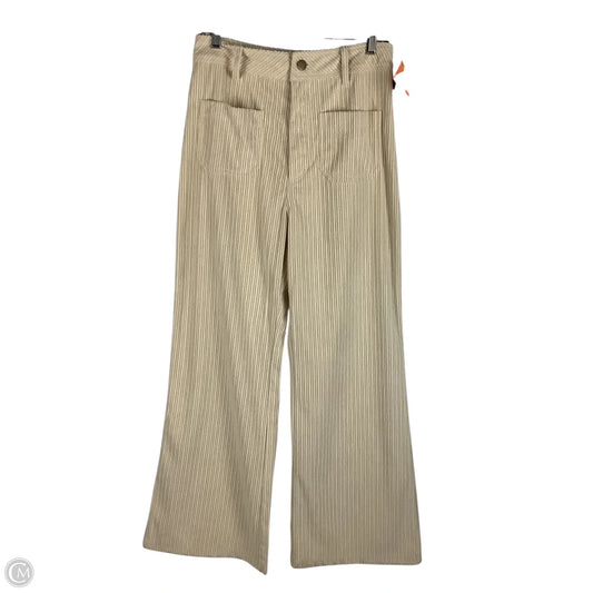 Pants Corduroy By Entro In Cream, Size: S