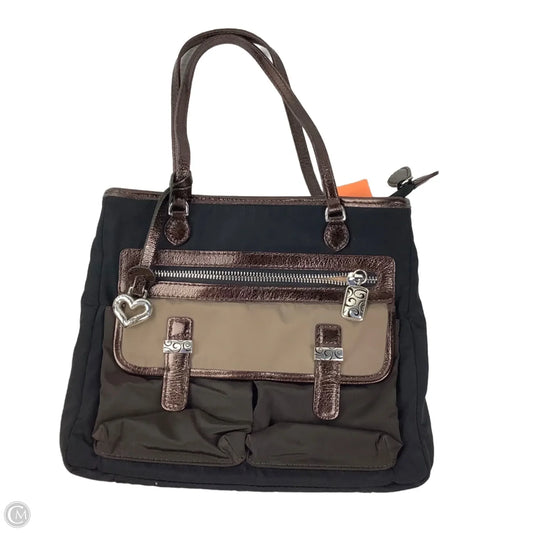 Handbag Leather By Brighton, Size: Small