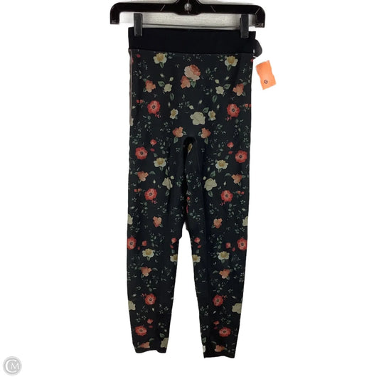 Athletic Leggings By Cmb In Floral Print, Size: S