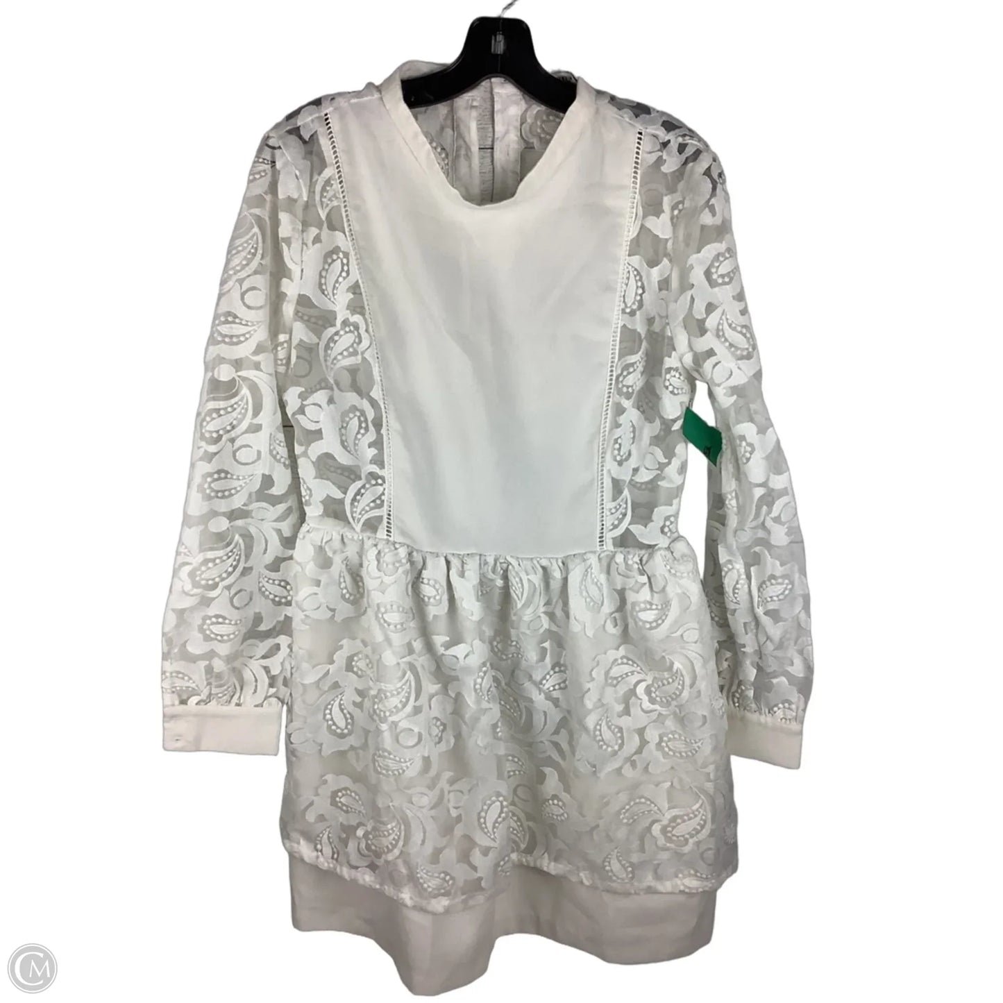 Dress Party Midi By English Factory In Cream, Size: L