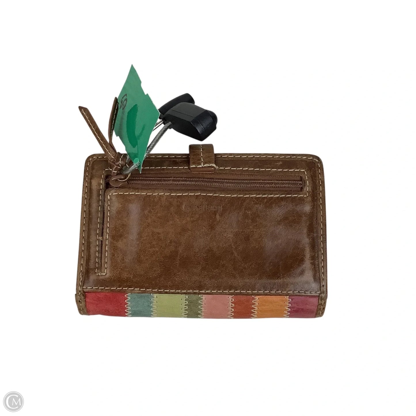 Wallet Leather By Fossil, Size: Small