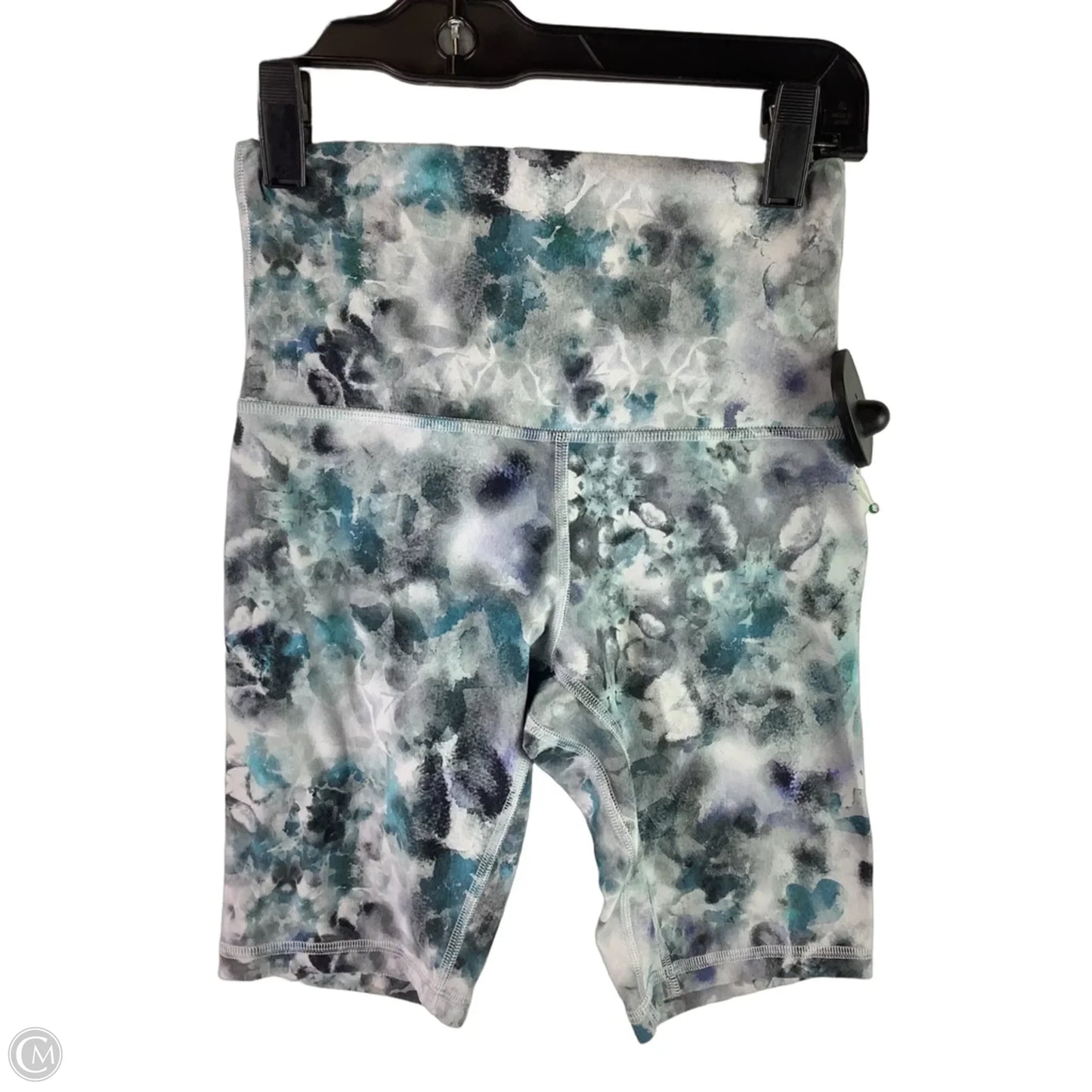 Athletic Shorts By Lululemon In Blue & Grey, Size: 2