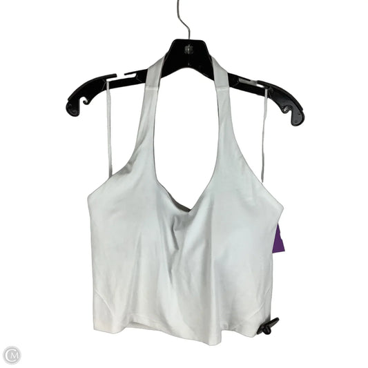 Athletic Tank Top By Lululemon In White, Size: 12