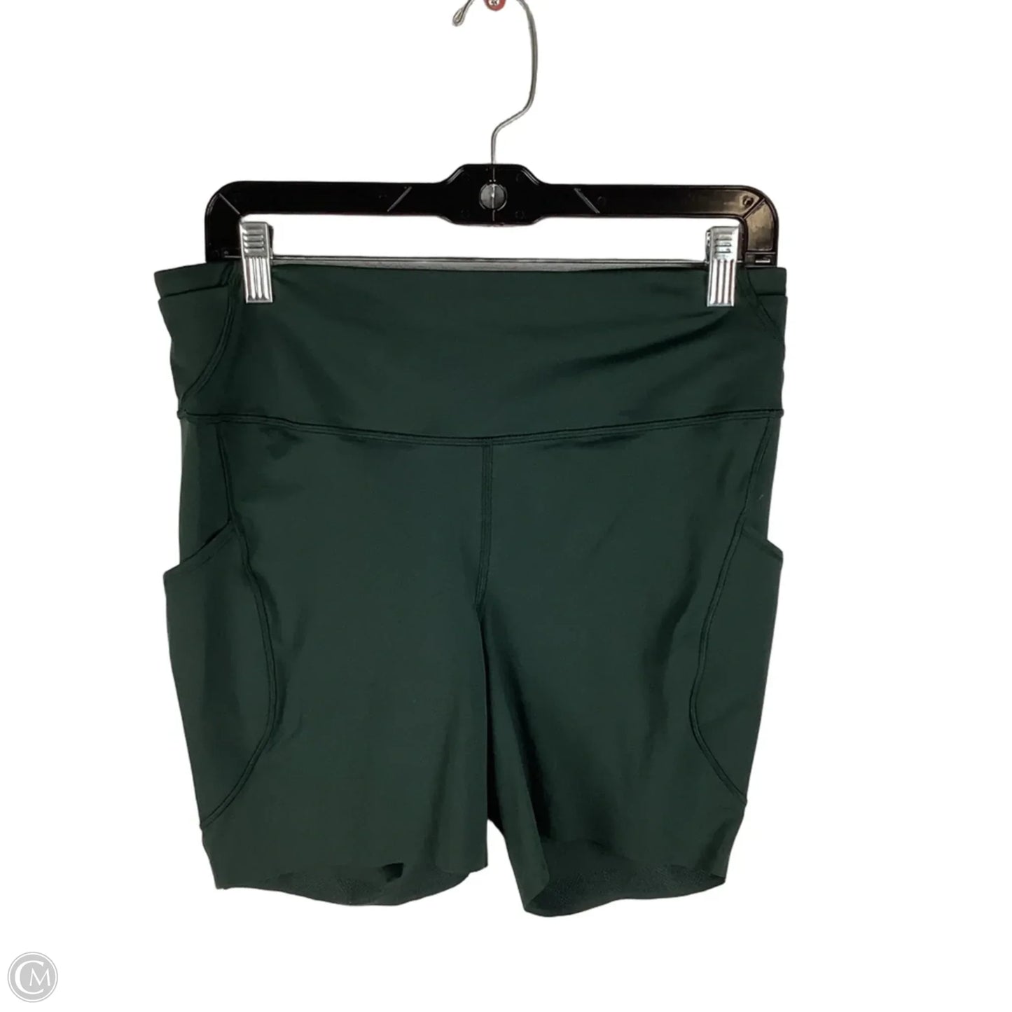 Athletic Shorts By Lululemon In Green, Size: 12
