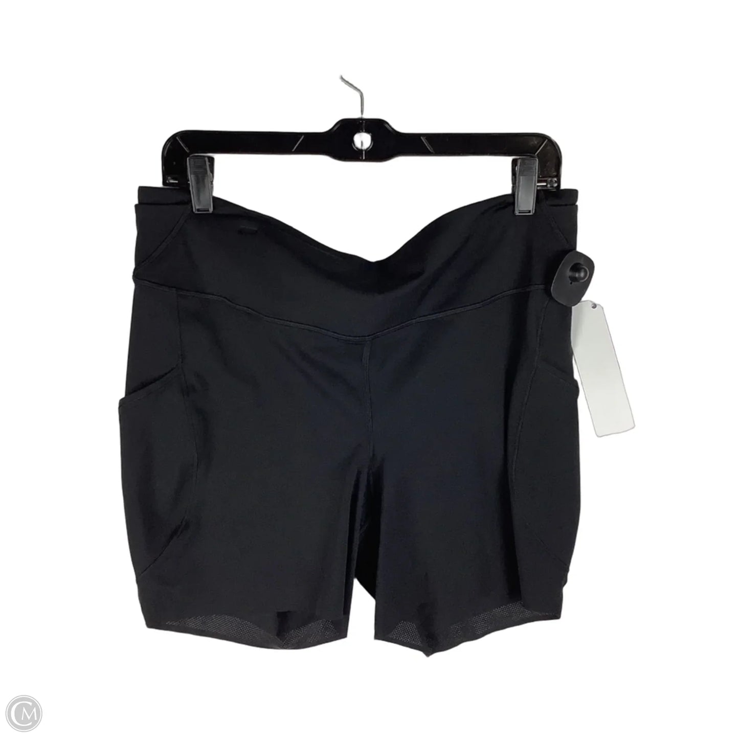 Athletic Shorts By Lululemon In Black, Size: 14