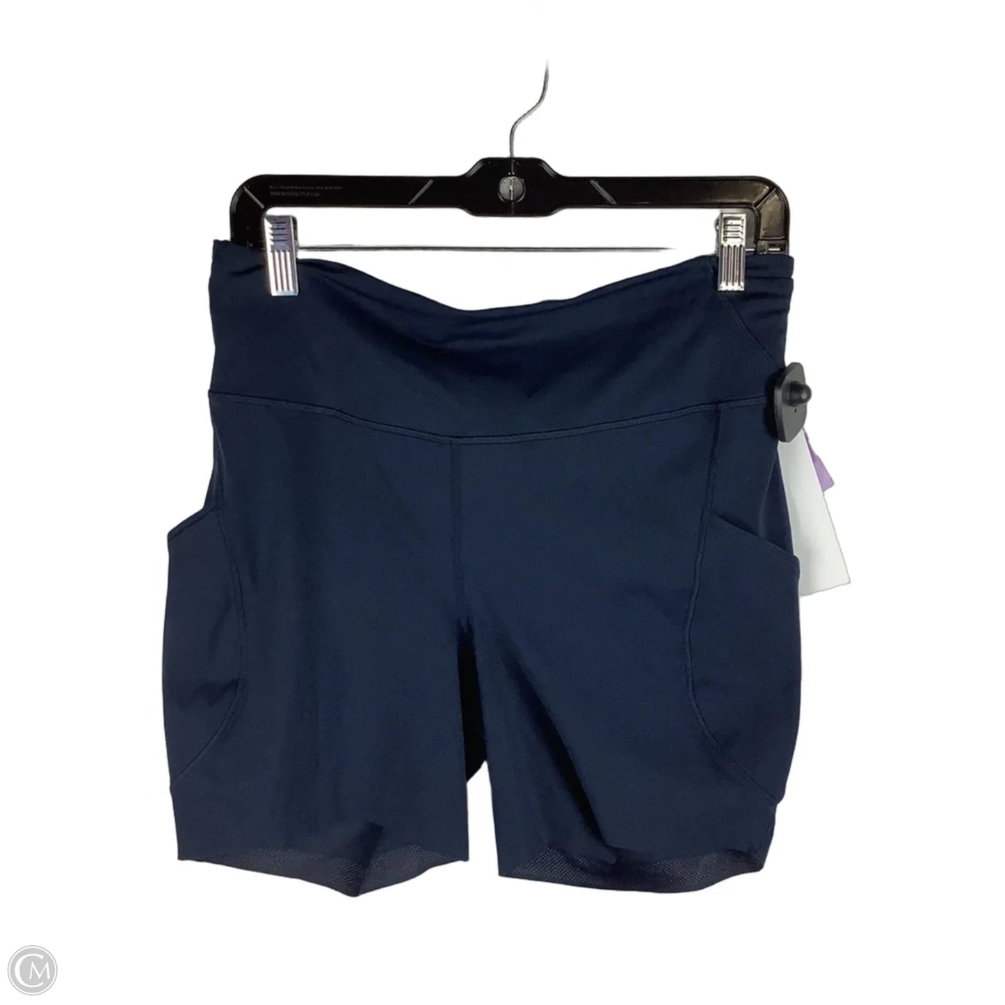 Athletic Shorts By Lululemon In Navy, Size: 12