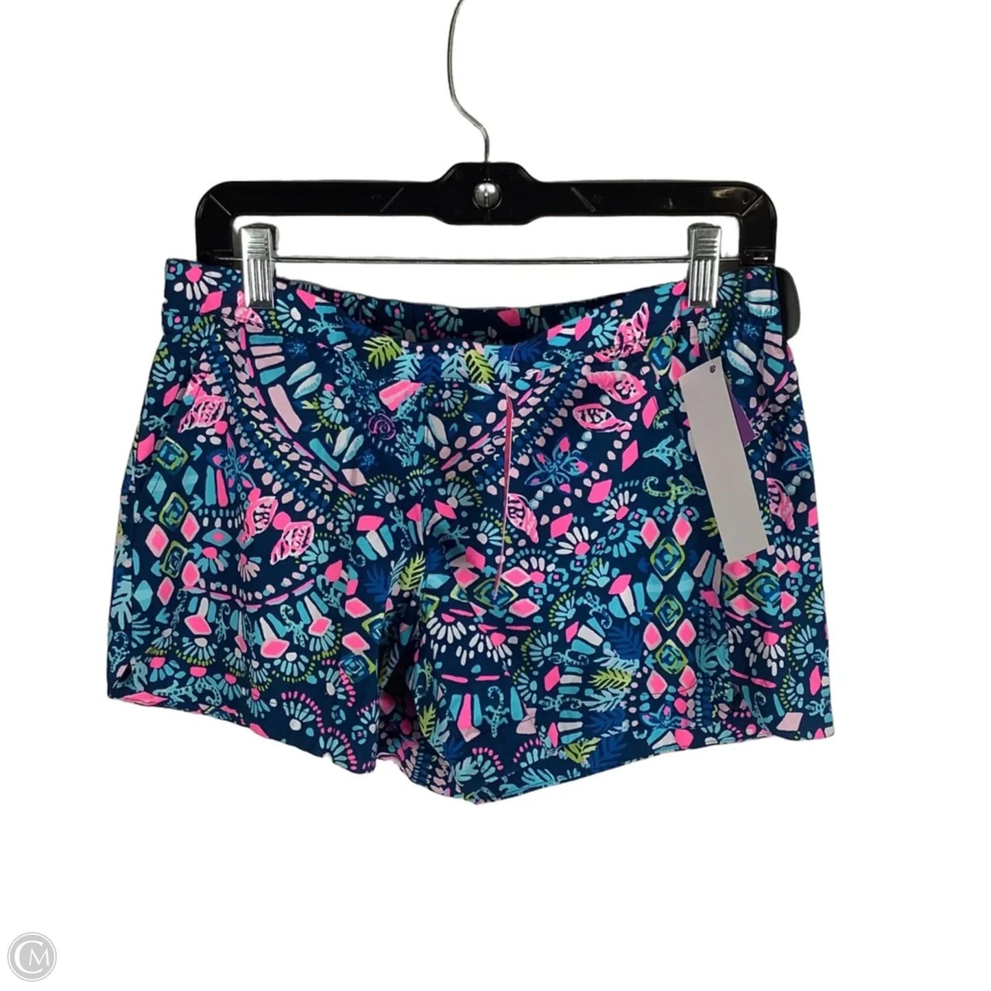 Shorts Designer By Lilly Pulitzer In Blue & Pink, Size: S