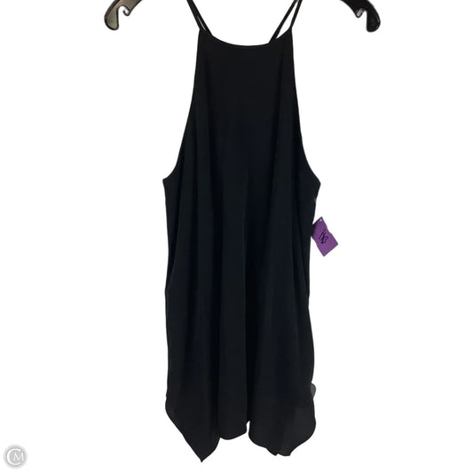 Top Sleeveless Designer By Halston In Black, Size: S