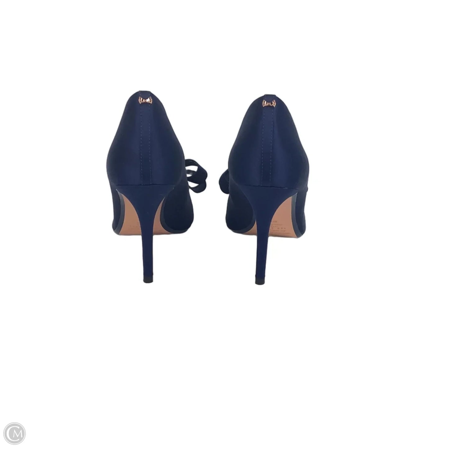Shoes Heels Stiletto By Ted Baker In Navy, Size: 8.5