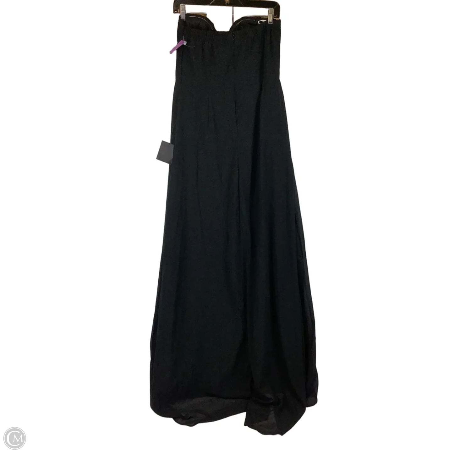 Dress Party Long By Lulus In Black, Size: L