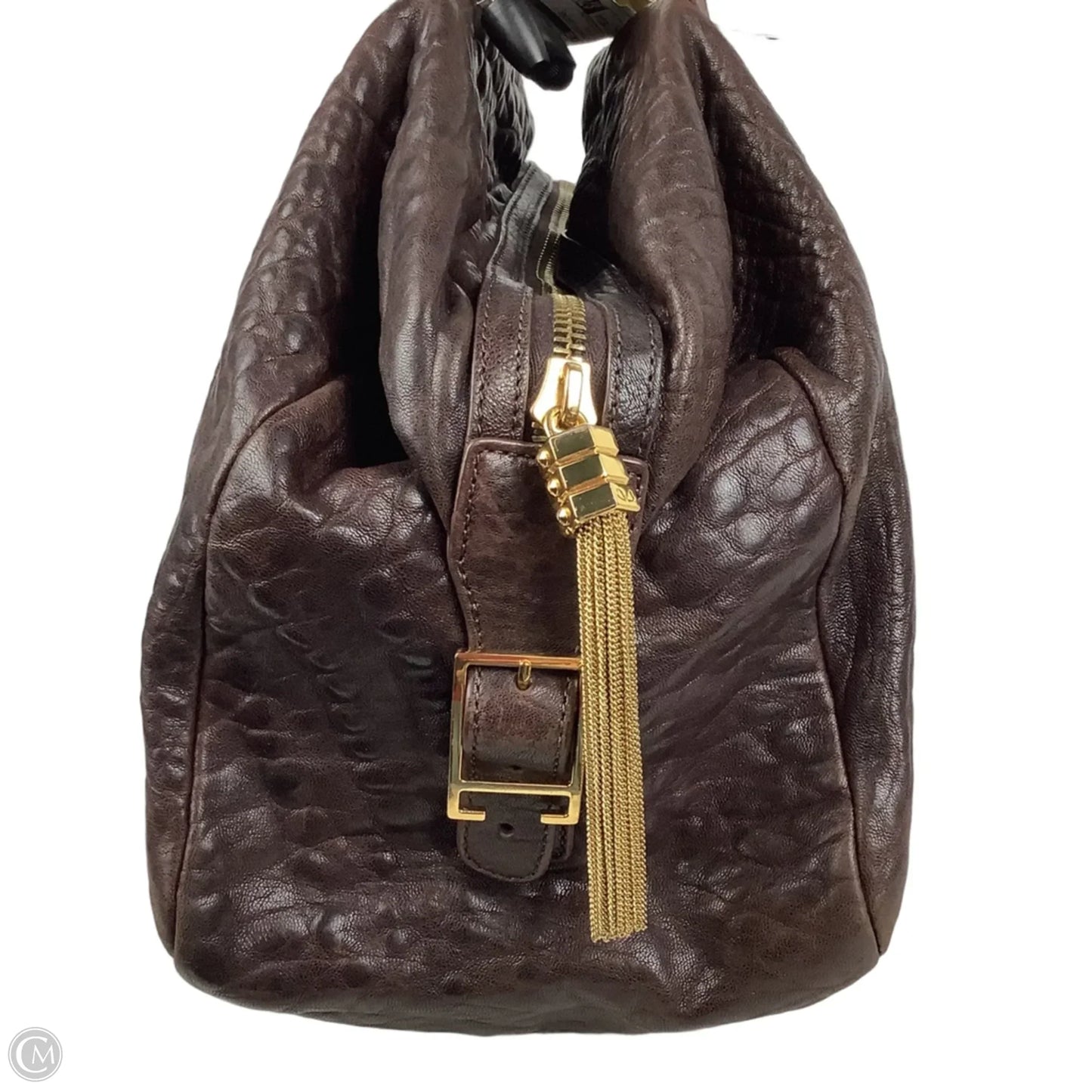 Handbag Leather By Cmb, Size: Medium