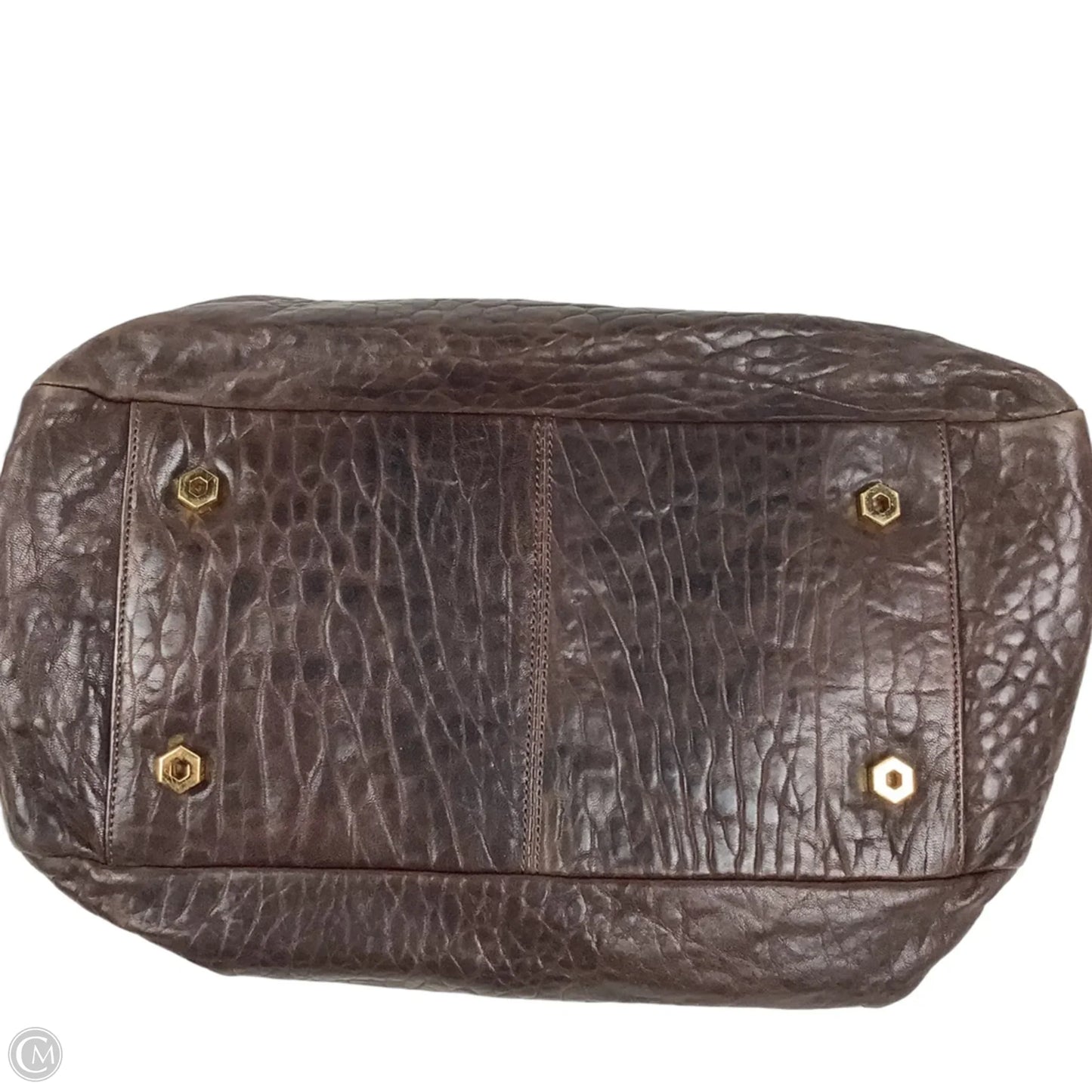 Handbag Leather By Cmb, Size: Medium
